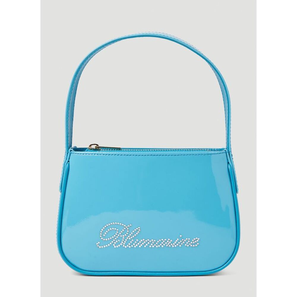 Blumarine Women Logo Embellished Shoulder Bag